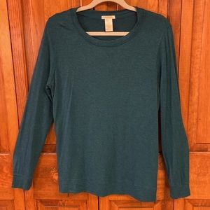 Matty M Long-sleeved Top Tunic Tee Zippered Sides. Round Neck. Casual. Leisure.